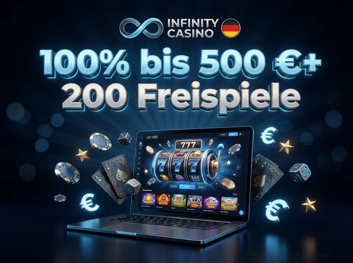 100% bis 500 €+ 200 Freispiele